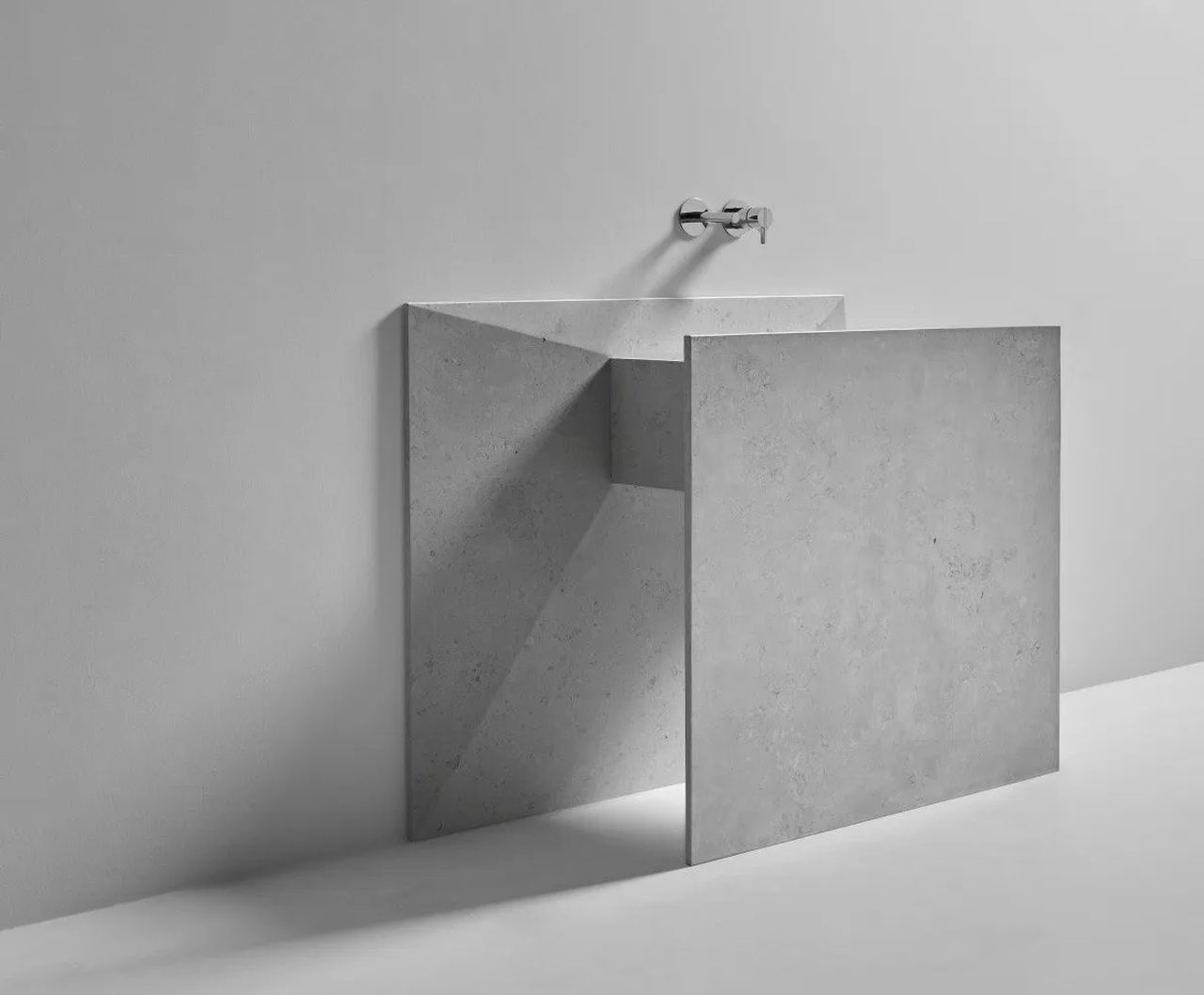 Antoniolupi's Skyline Floorstanding Washbasin at salone-2026