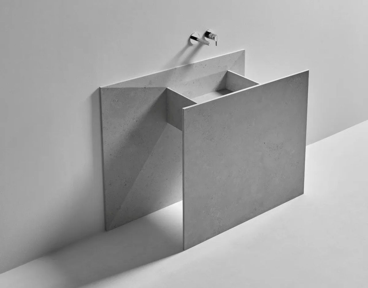 Antoniolupi's Skyline Floorstanding Washbasin at salone-2026