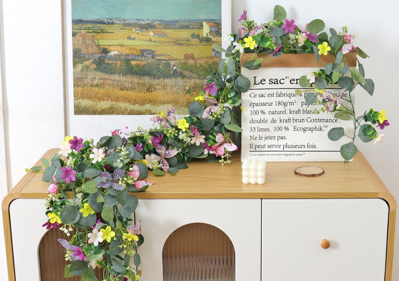 Artificial Daisy Garland