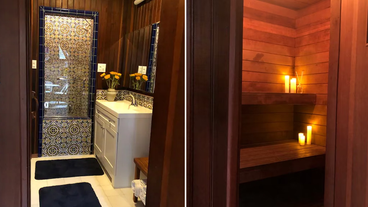 Bathroom Sauna_Canyon Cottage Studio