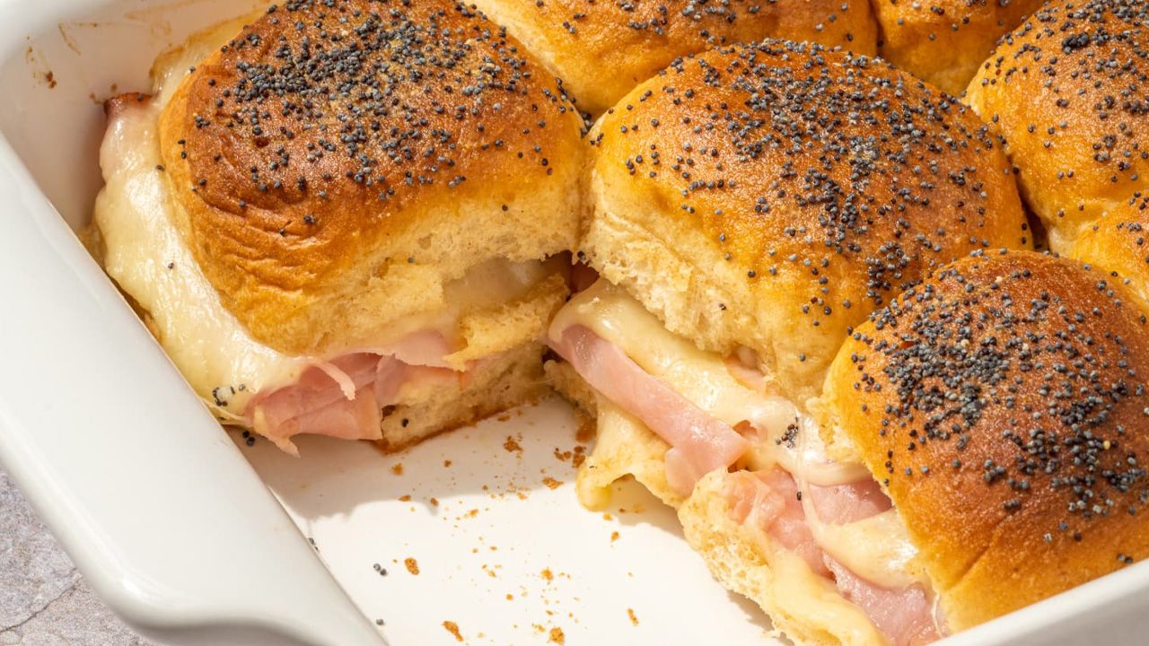 Best Easter Leftover Recipes - Ham and Cheese Sliders