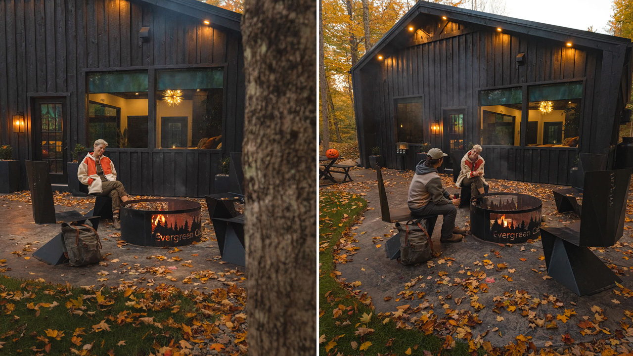 Birch Falls Spa Cabin_Outdoor