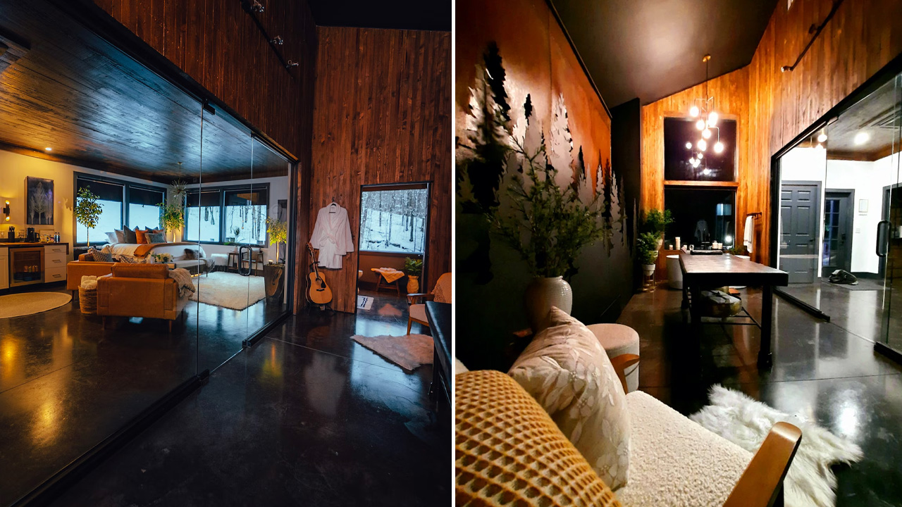 Birch Falls Spa Cabin_Spa Room_1