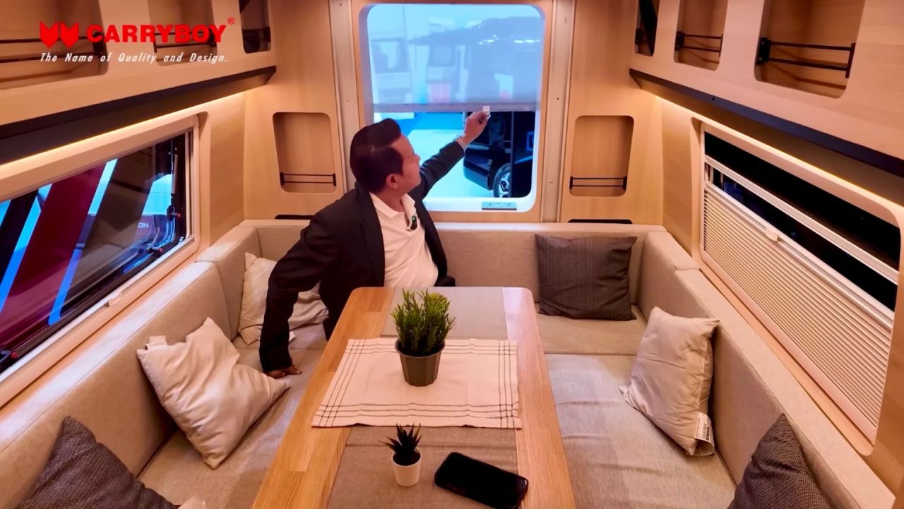 Carryboy and Farizon Full-Electric Campervan