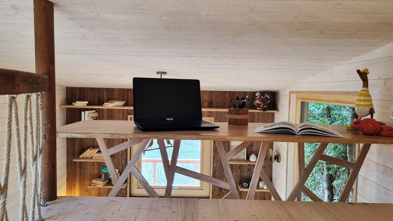 Couple designs tiny house