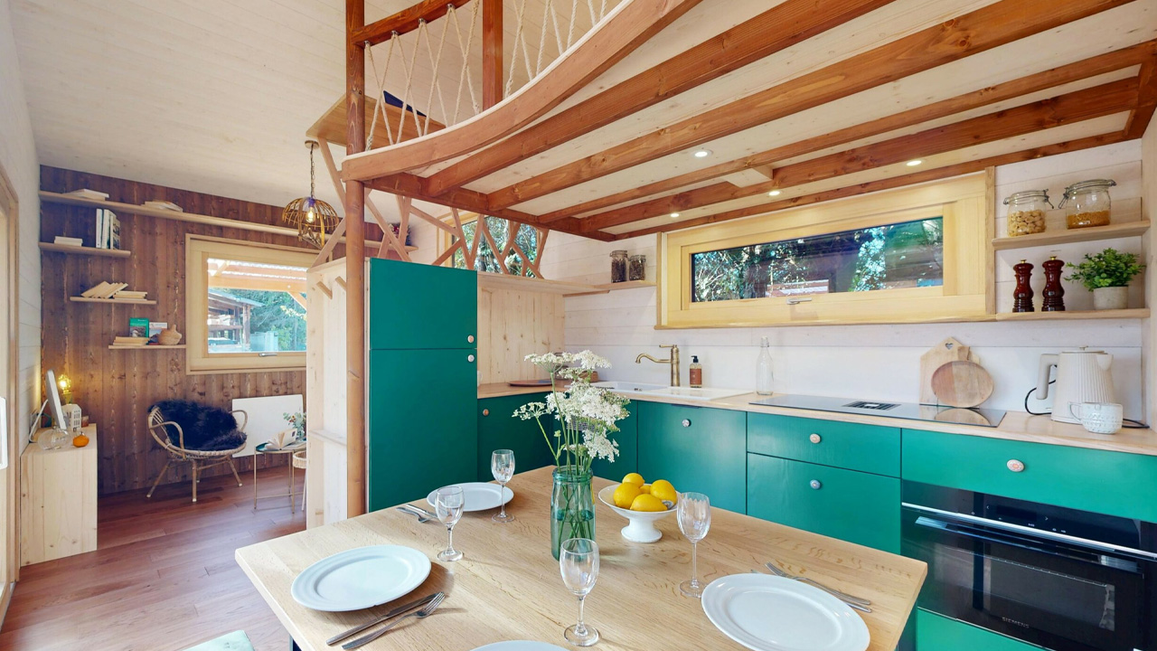 Couple designs tiny house