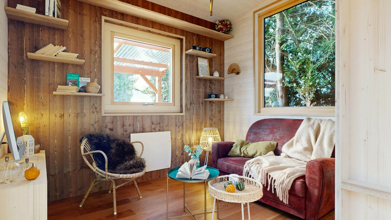 Couple designs tiny house