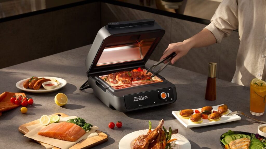Cozytime Lumo Electric Grill Combines Oven and BBQ in one Countertop Device Cozytime Lumo
