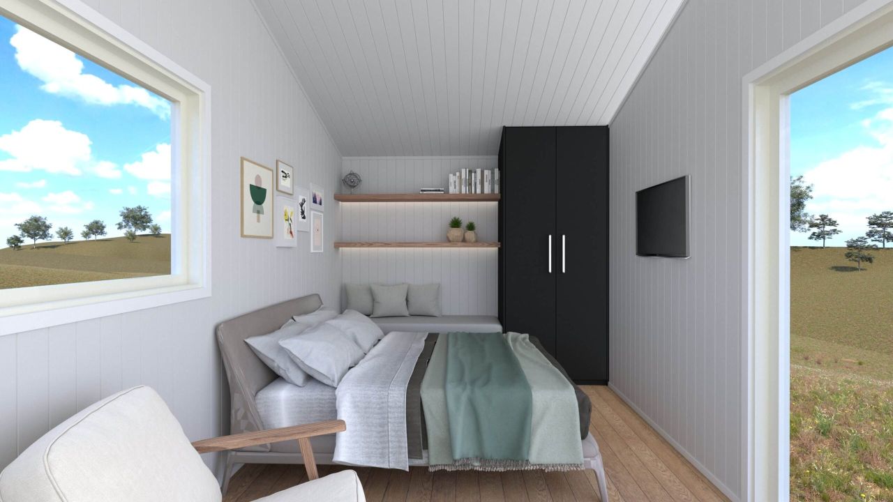 Cub tiny house on wheels