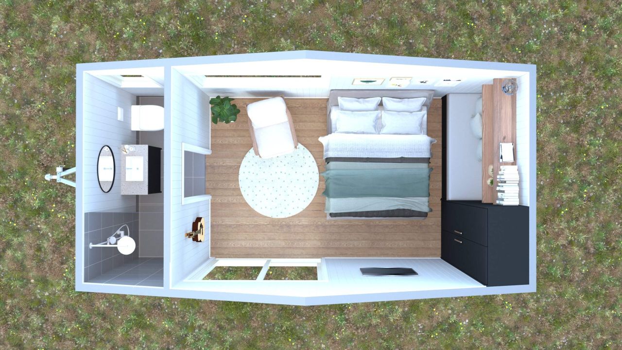 Cub tiny house on wheels