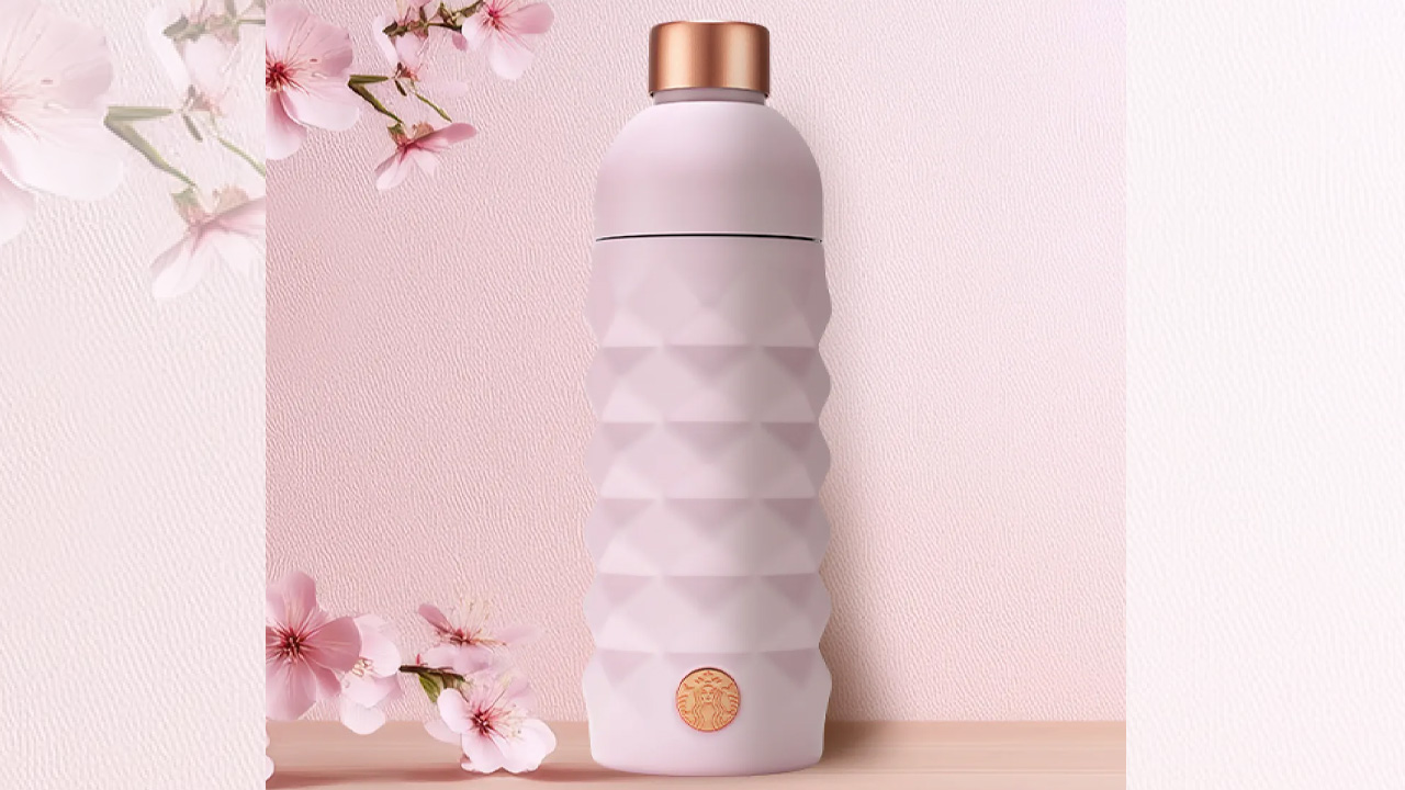 Diamond Blush Pink Bottle 16oz