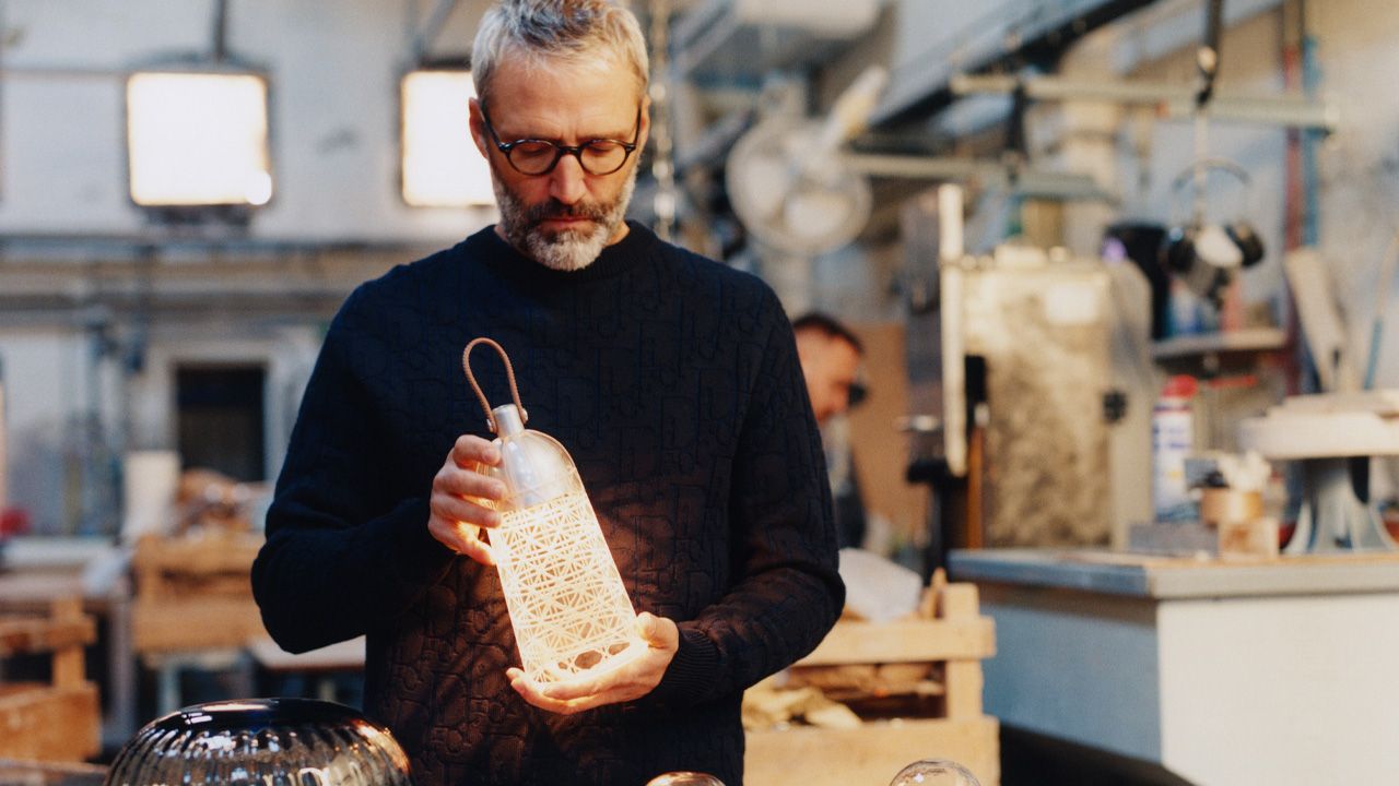 Dior Corolle Lamps Designed by Noé Duchaufour-Lawrance