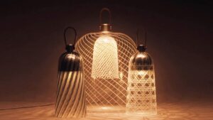 Dior Corolle Lamps at Salone del Mobile
