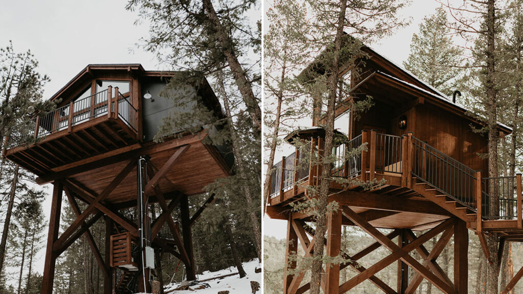 Discover Starlit summit and Copper Dreams Within First Luxury Treehouse Hotel in Colorado