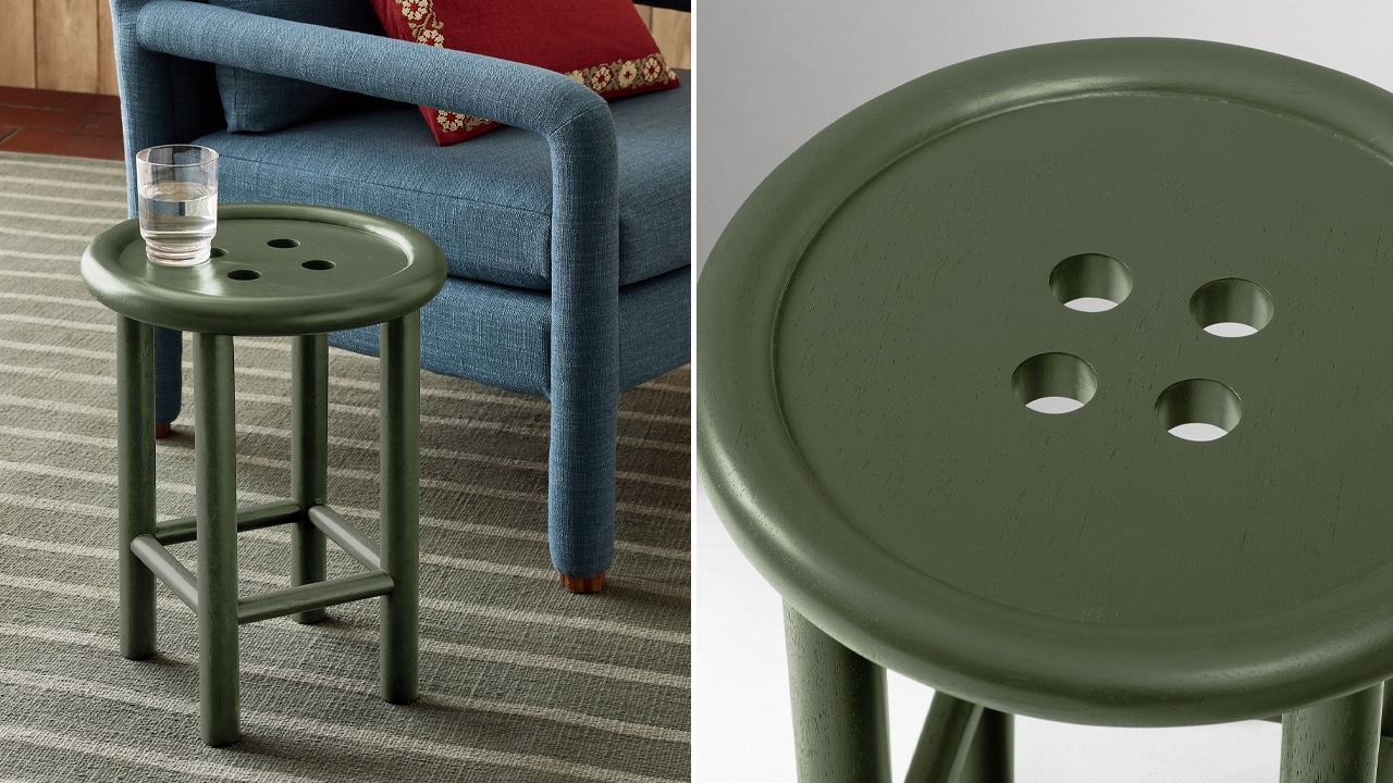 Emma Chamberlain collection button side table