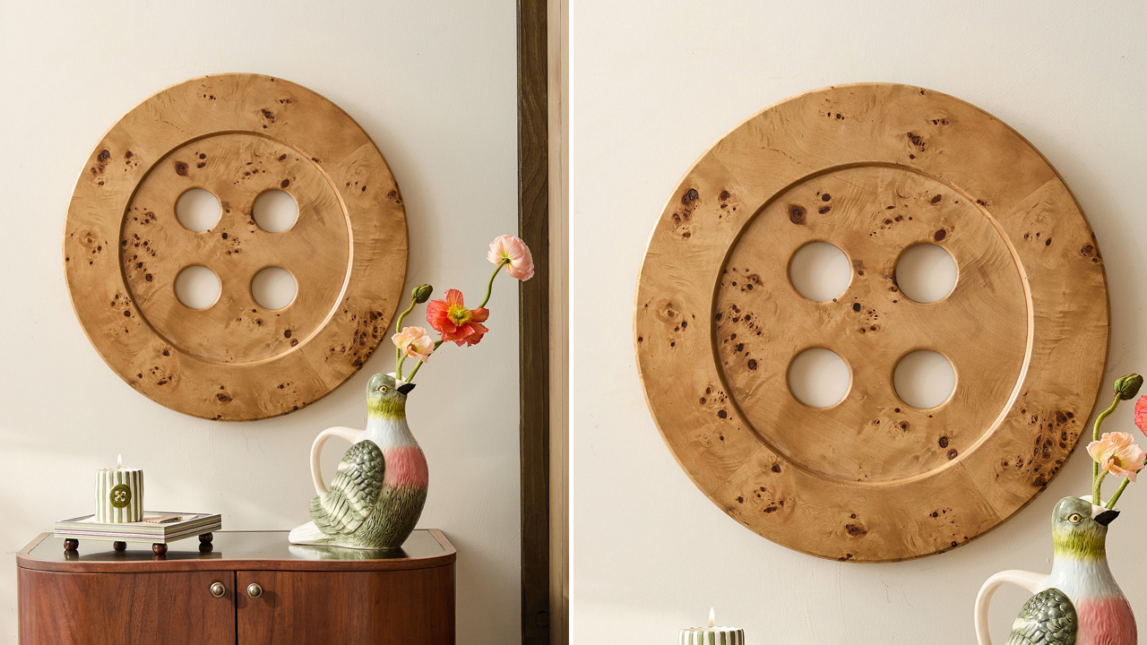 Emma Chamberlain collection button wall art