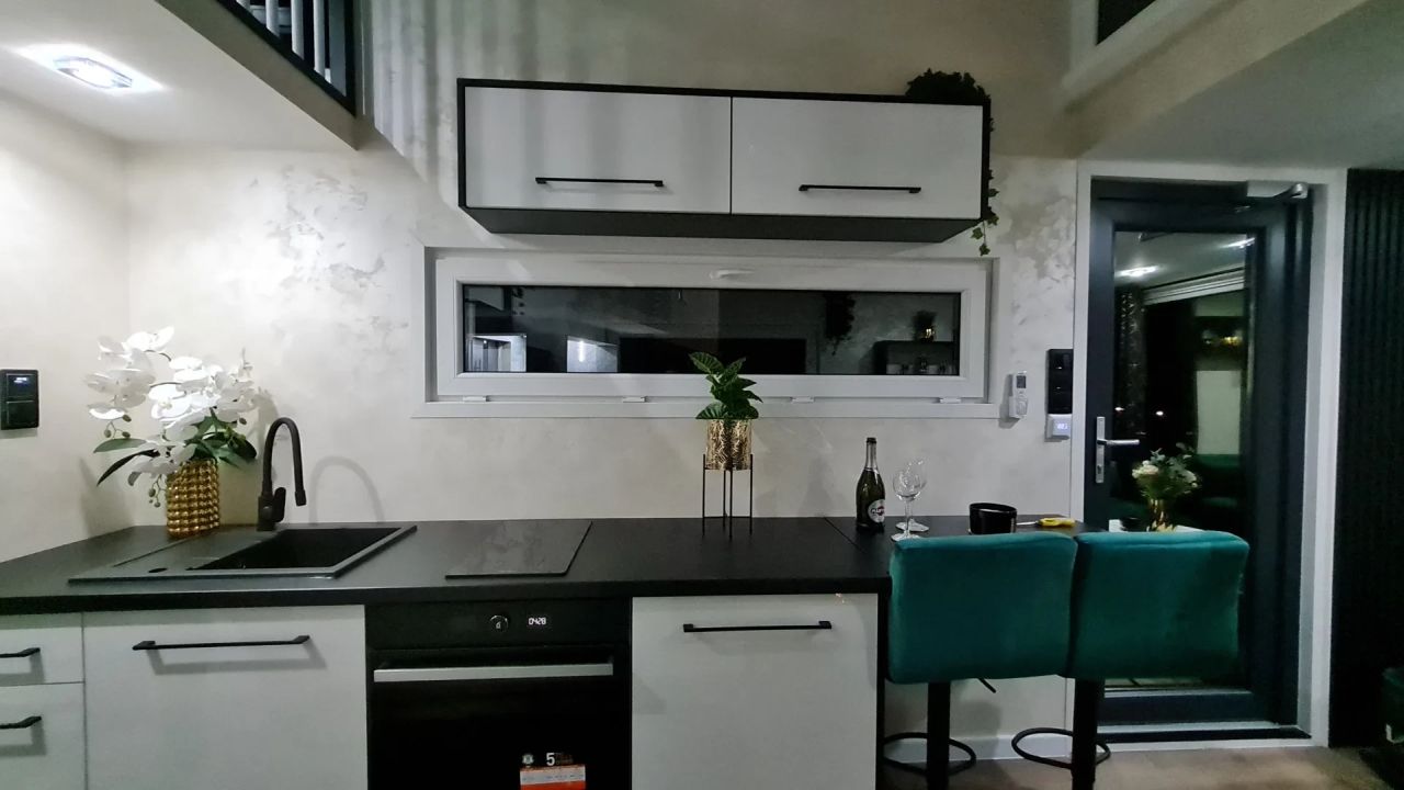 Erica tiny house kitchen