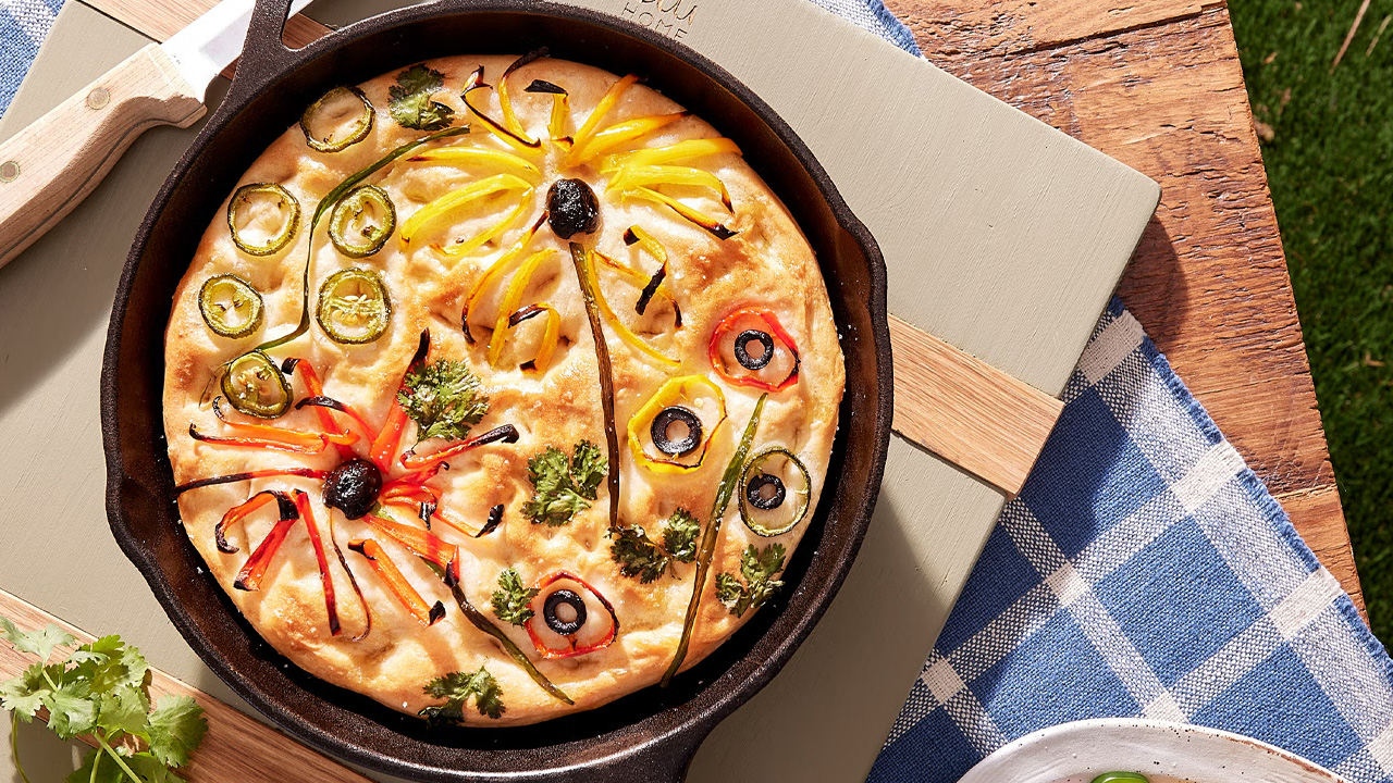 Flower Focaccia