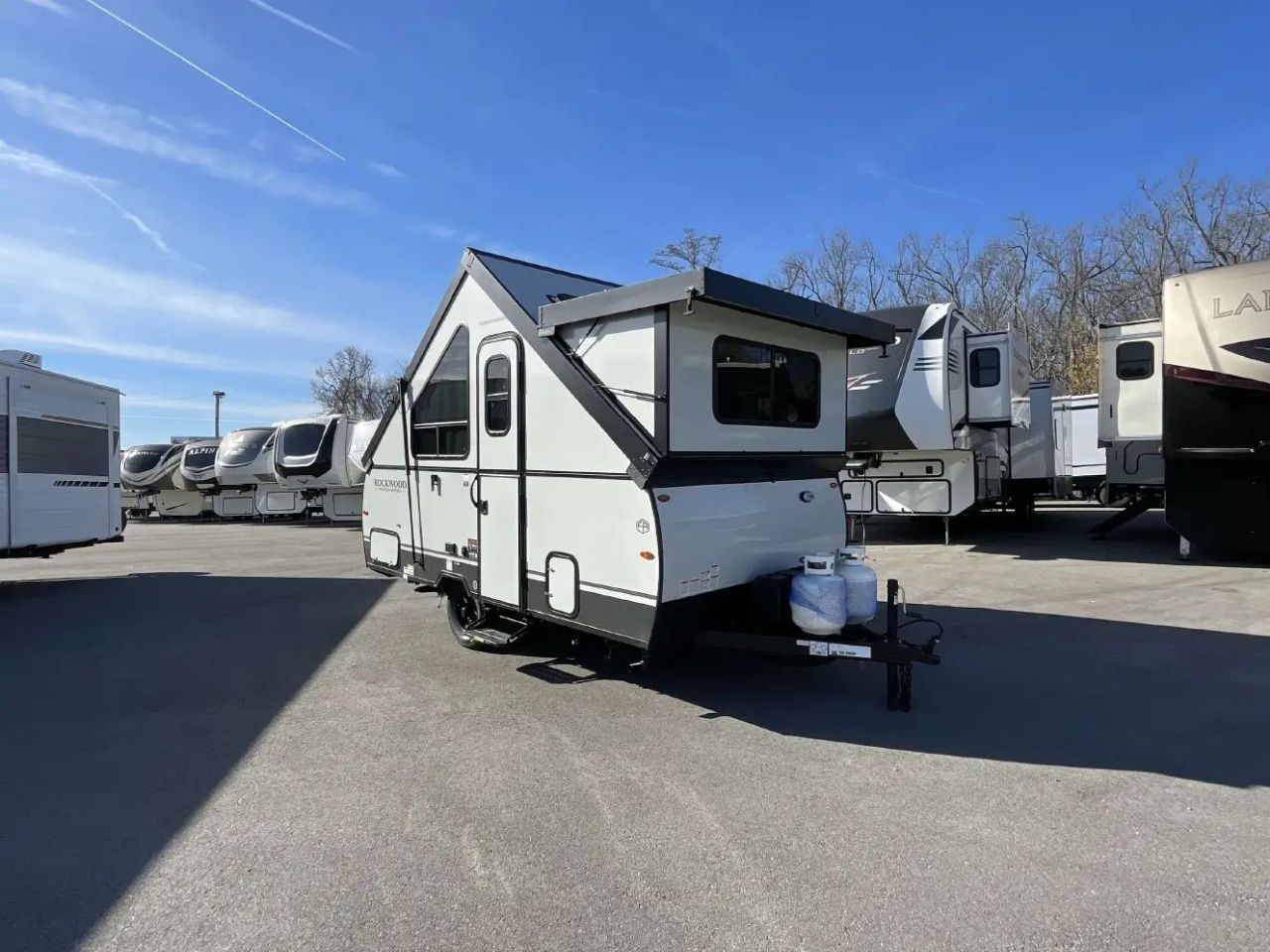 Forest River’s Rockwood A123RG Hardside Pop-Up Camper Features A-Frame Shape