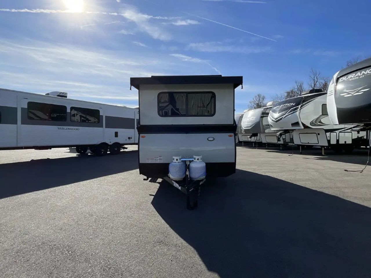 Forest River’s Rockwood A123RG Hardside Pop-Up Camper Features A-Frame Shape