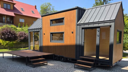 Francoise tiny house in Europe