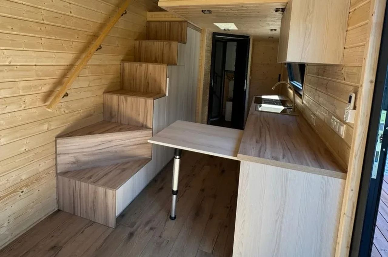 Francoise tiny house in Europe