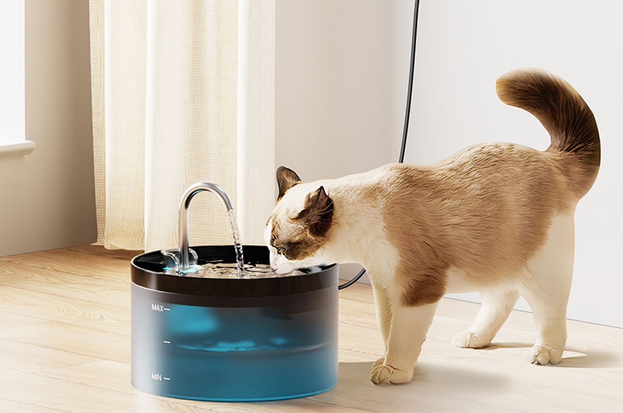 GIOTOHUN Cat Water Fountain