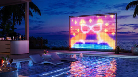 Govee Lightwall Brings Immersive Pixel Lightshow to Your Backyard Parties