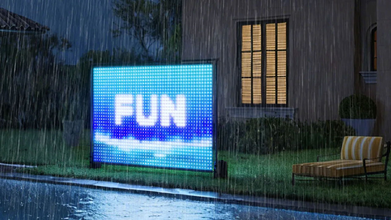 Govee Lightwall Brings Immersive Pixel Lightshow to Your Backyard Parties