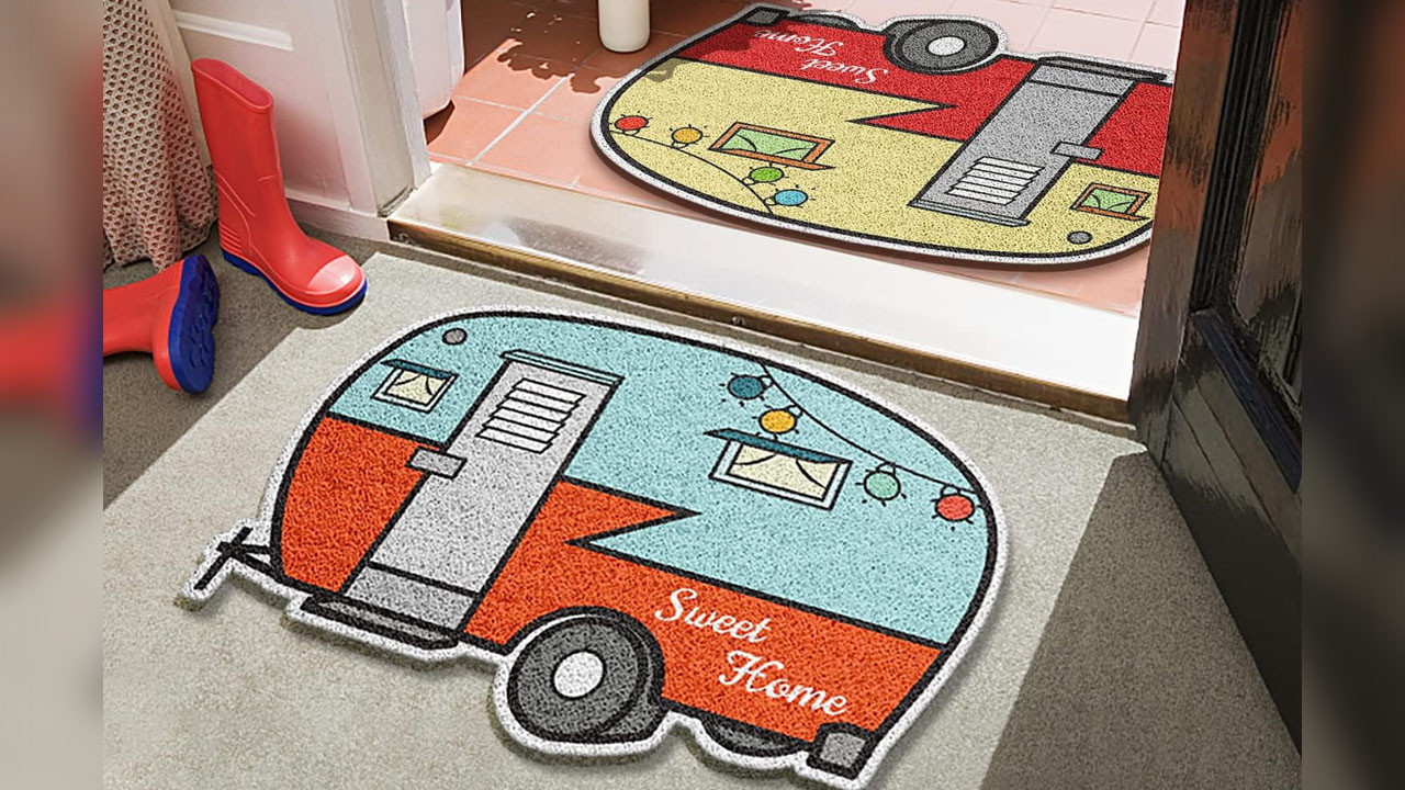 Happy Camper Doormat