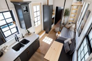 30 ft. Harmony Tiny House has Three Bedrooms to Accommodate a Growing Family Harmony tiny house on wheels