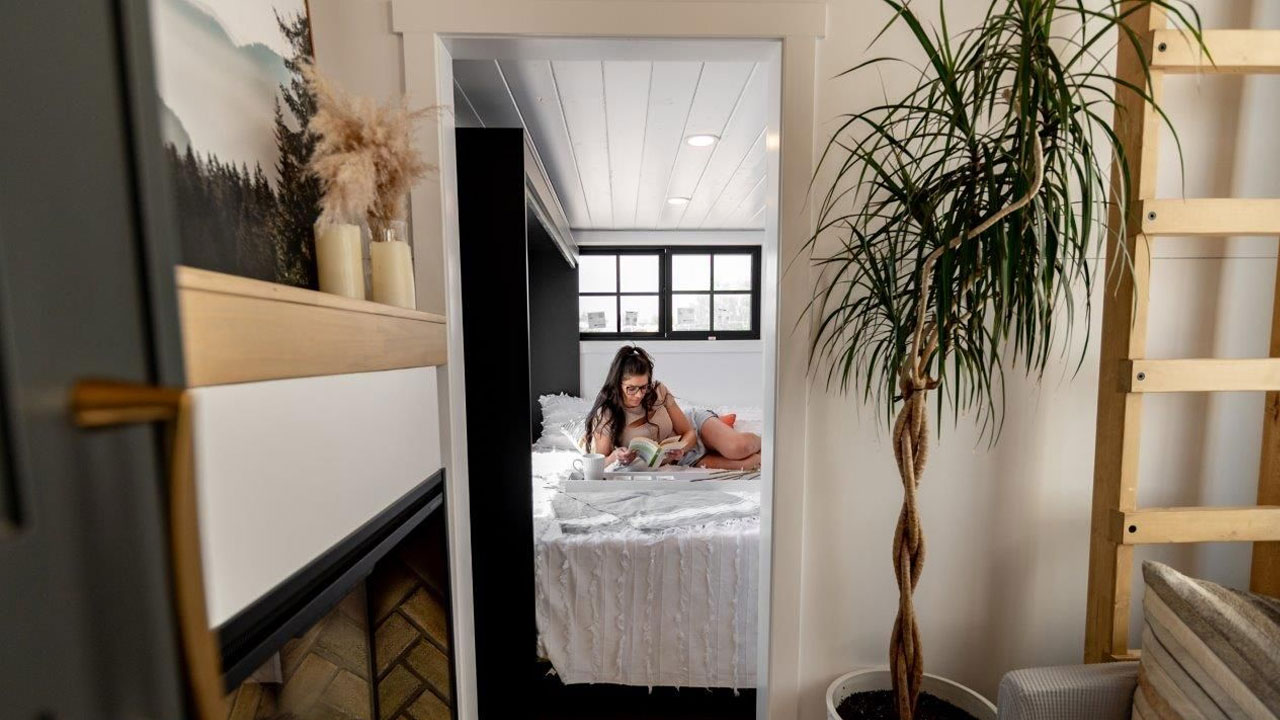 Harmony tiny house on wheels