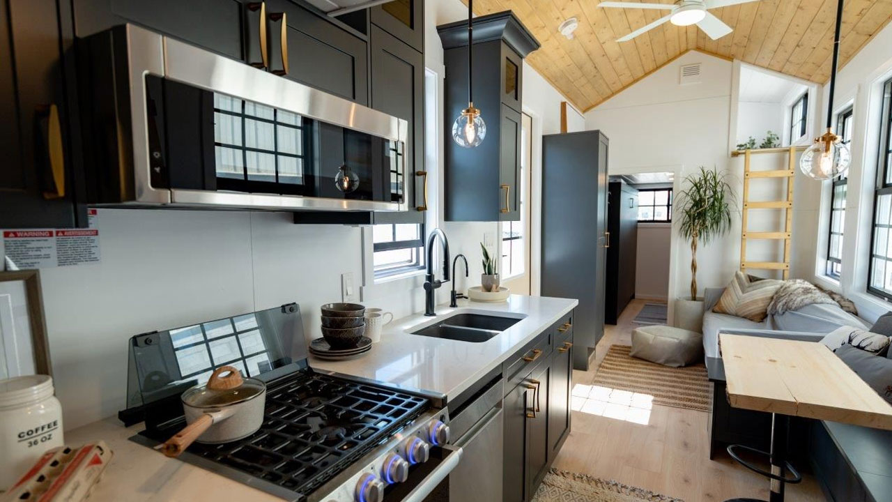 Harmony tiny house on wheels