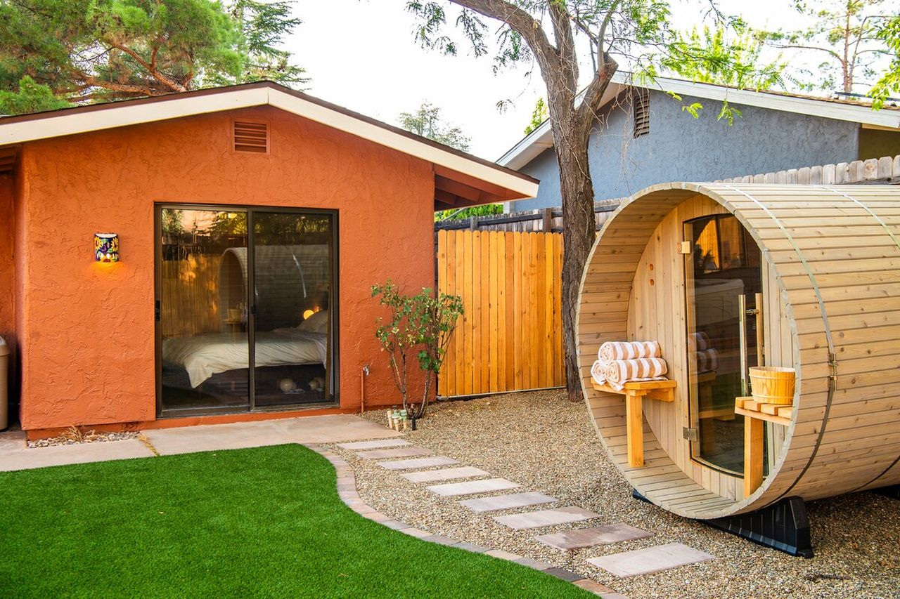 Home in Sedona_Outdoor Sauna