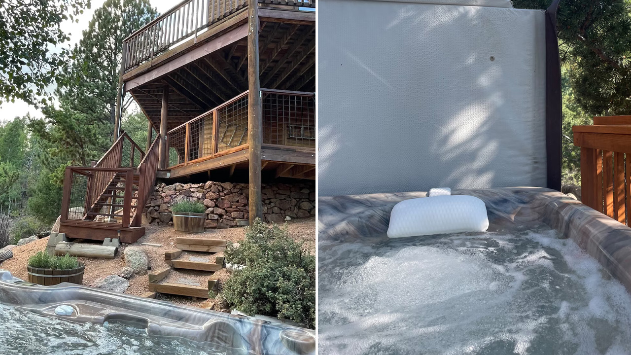 Hot Tub_Secluded Mountain Cabin