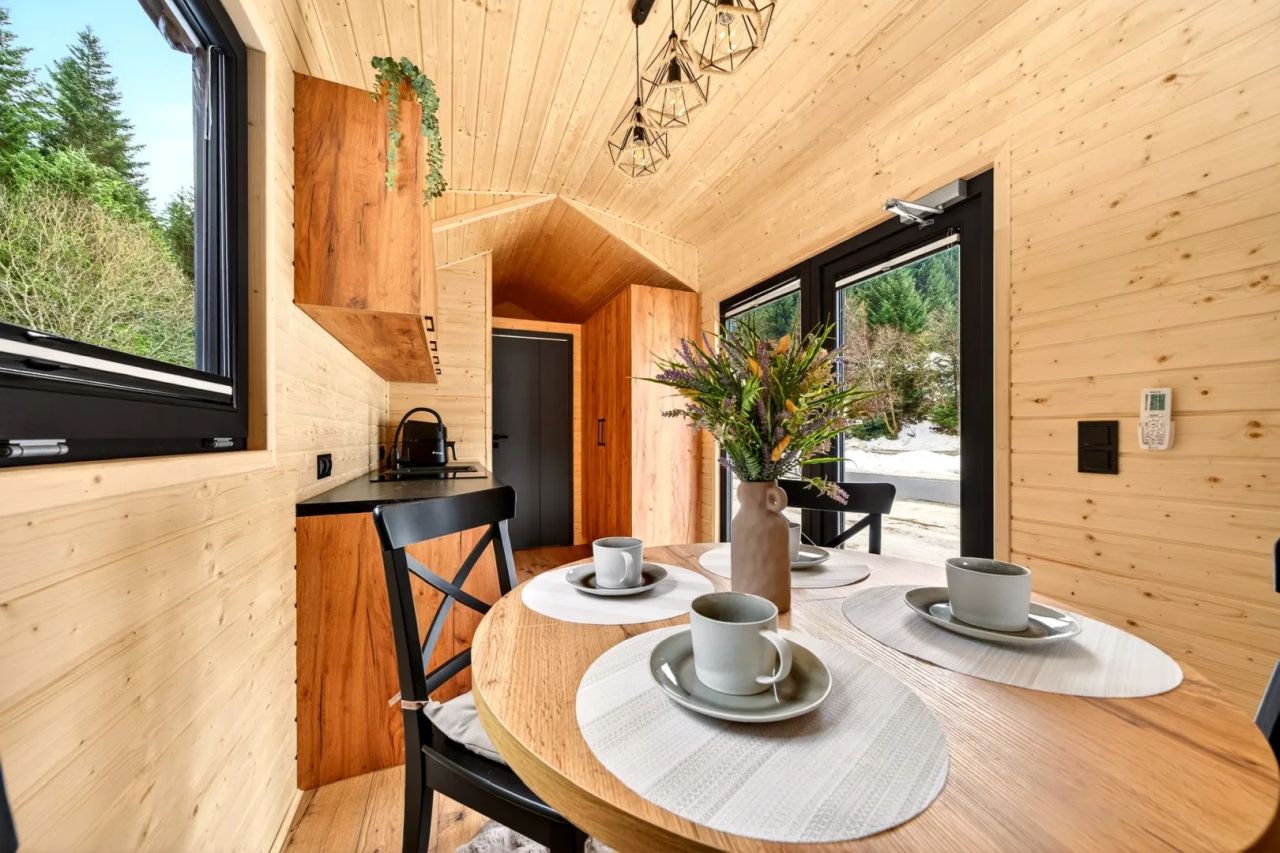 Justine tiny house on wheels