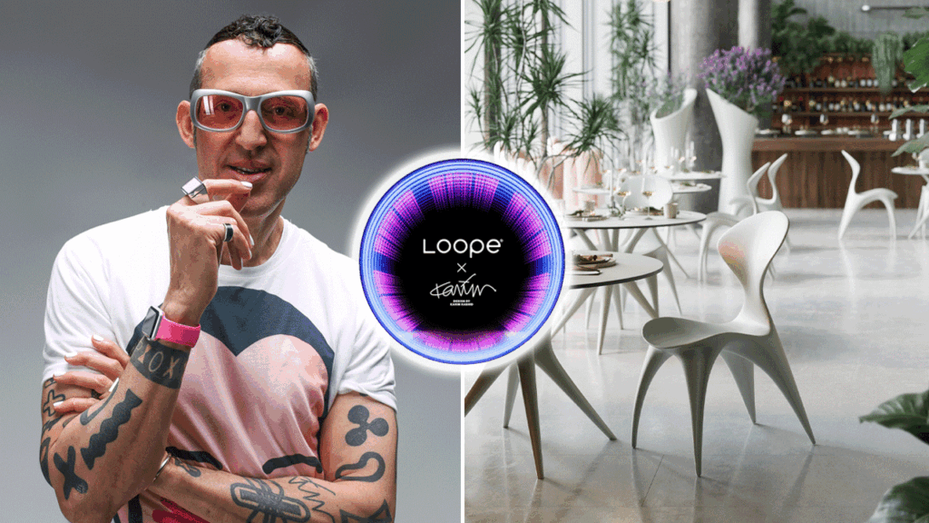 Karim Rashid’s Circular Furniture Collection Set to Debut at Salone del Mobile Karim Rashid circular collection for LOOPE at Salone 2026