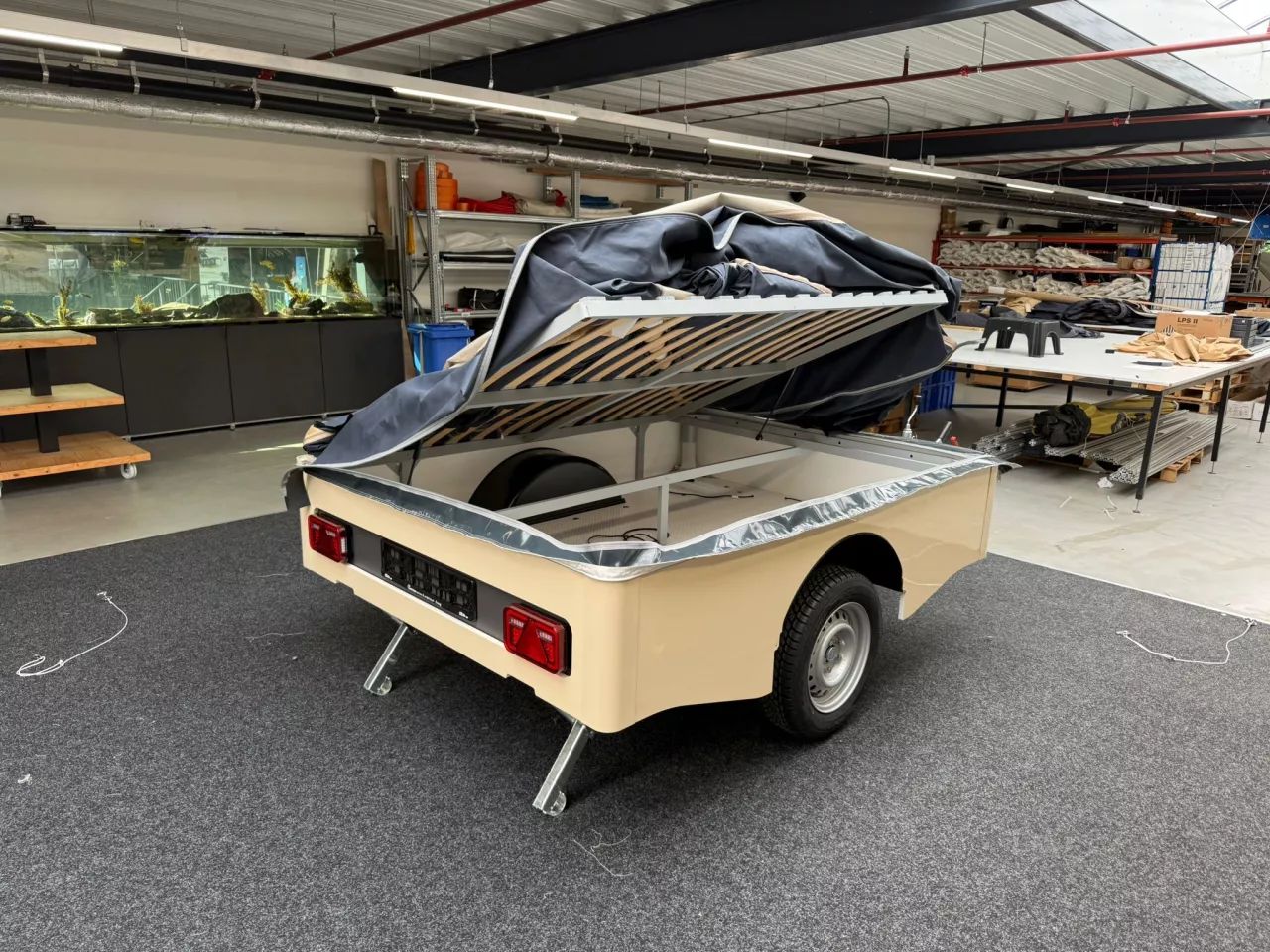 Karsten Launches Tent on Wheels Comes With Elevated Bed and Plenty of Floor Space