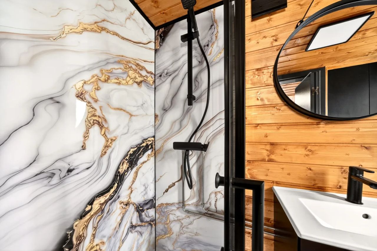 Katrin tiny house on wheels bathroom