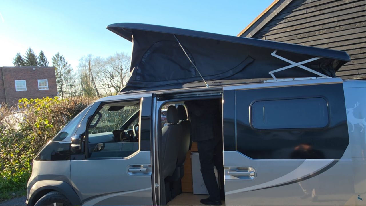 Kia PV5 Transformed Into Camper Van That can Power Onboard Appliances