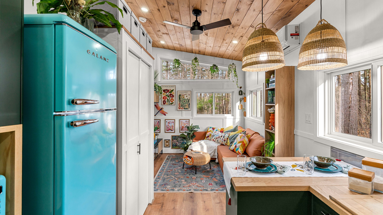 Knoll gooseneck tiny house - interior