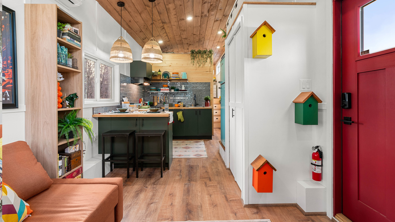 Knoll gooseneck tiny house - living area 2