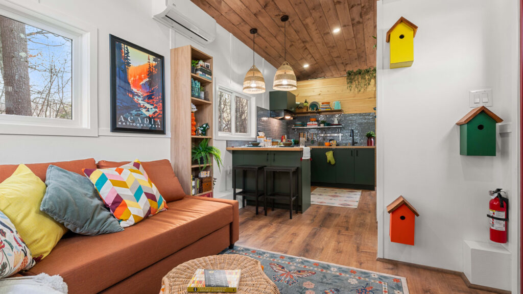 Knoll tiny house - living area