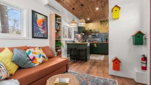 Knoll tiny house - living area