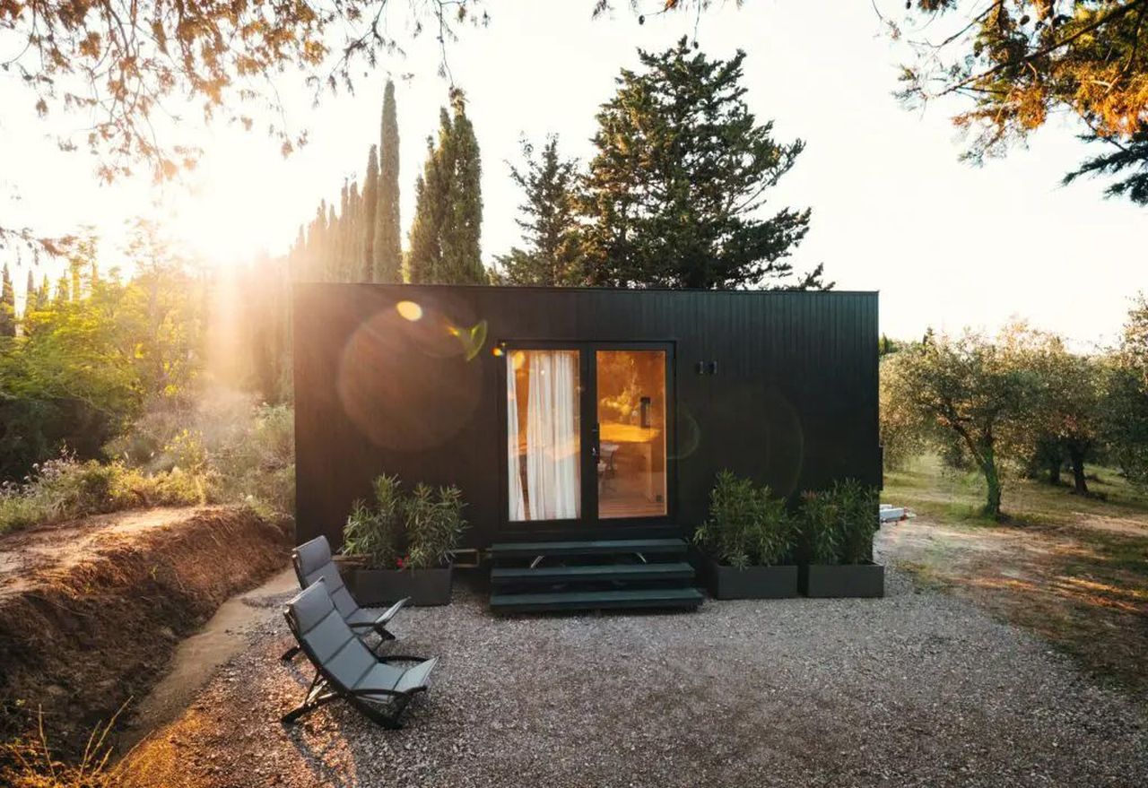 Koleliba Younicube Tiny House with Main-Floor Bedroom and Large Window