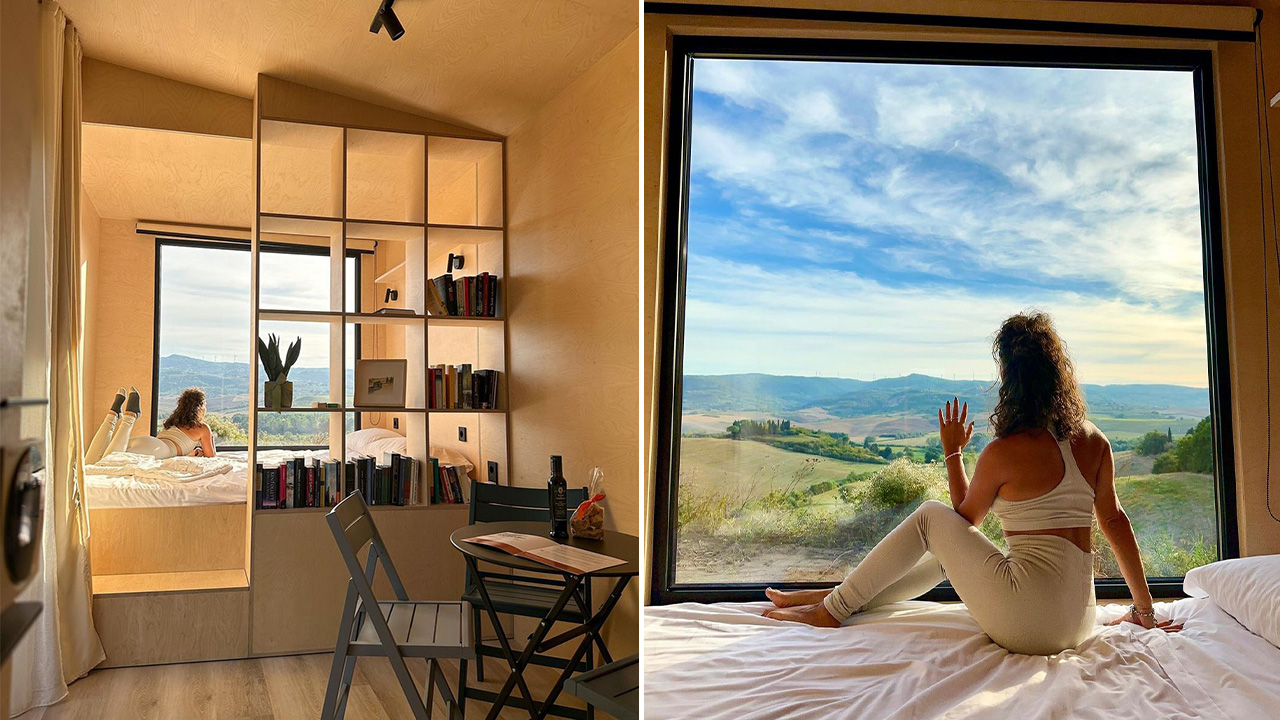 Koleliba Younicube Tiny House with Main-Floor Bedroom and Large Window