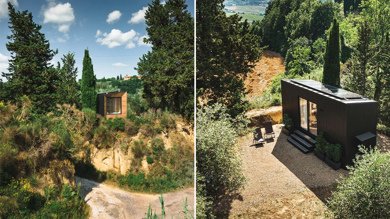 Koleliba Younicube Tiny House with Main-Floor Bedroom and Large Window