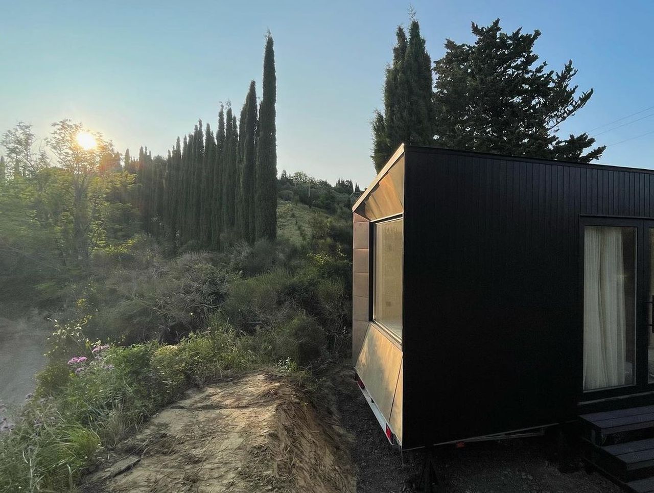 Koleliba Younicube Tiny House with Main-Floor Bedroom and Large Window