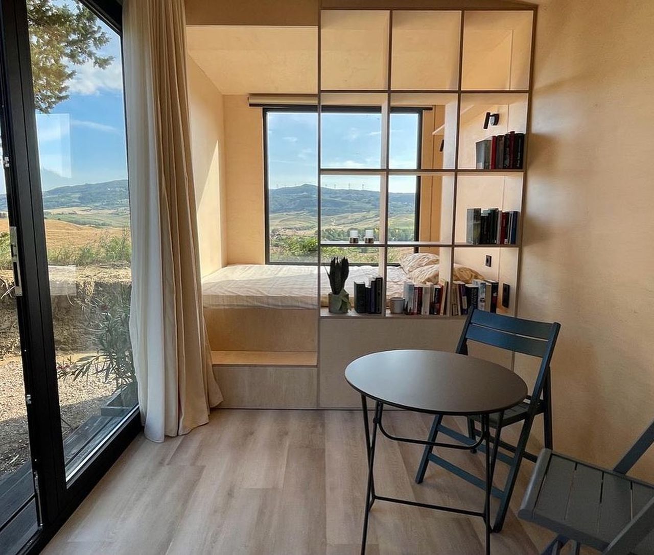 Koleliba Younicube Tiny House with Main-Floor Bedroom and Large Window