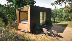 Koleliba Younicube Tiny House with Main-Floor Bedroom and Large Window